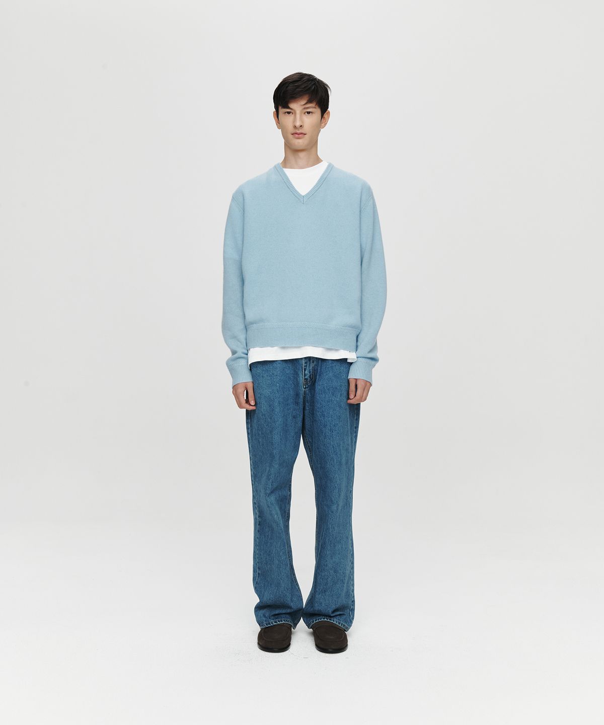 호이테(HEUTE) HET BEN WIDE DENIM (BLUE)