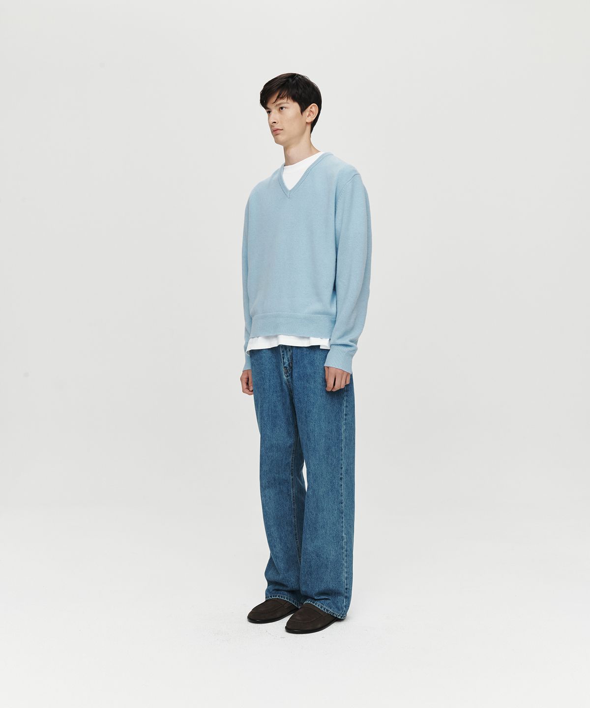 호이테(HEUTE) HET BEN WIDE DENIM (BLUE)