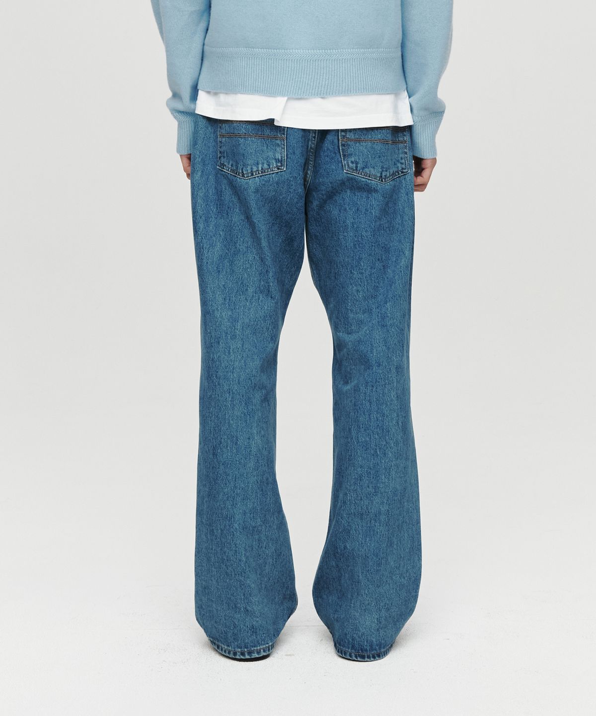 호이테(HEUTE) HET BEN WIDE DENIM (BLUE)