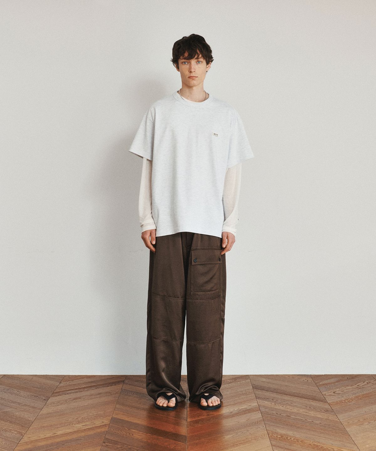 호이테(HEUTE) HEUTE T-SHIRT (M/GREY)