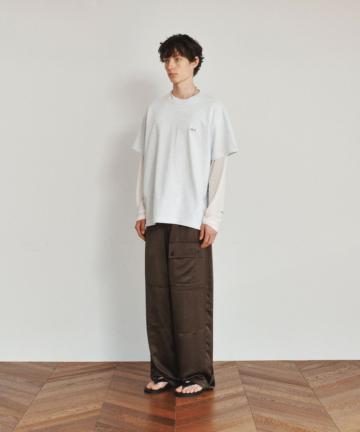 호이테(HEUTE) HEUTE T-SHIRT (M/GREY)