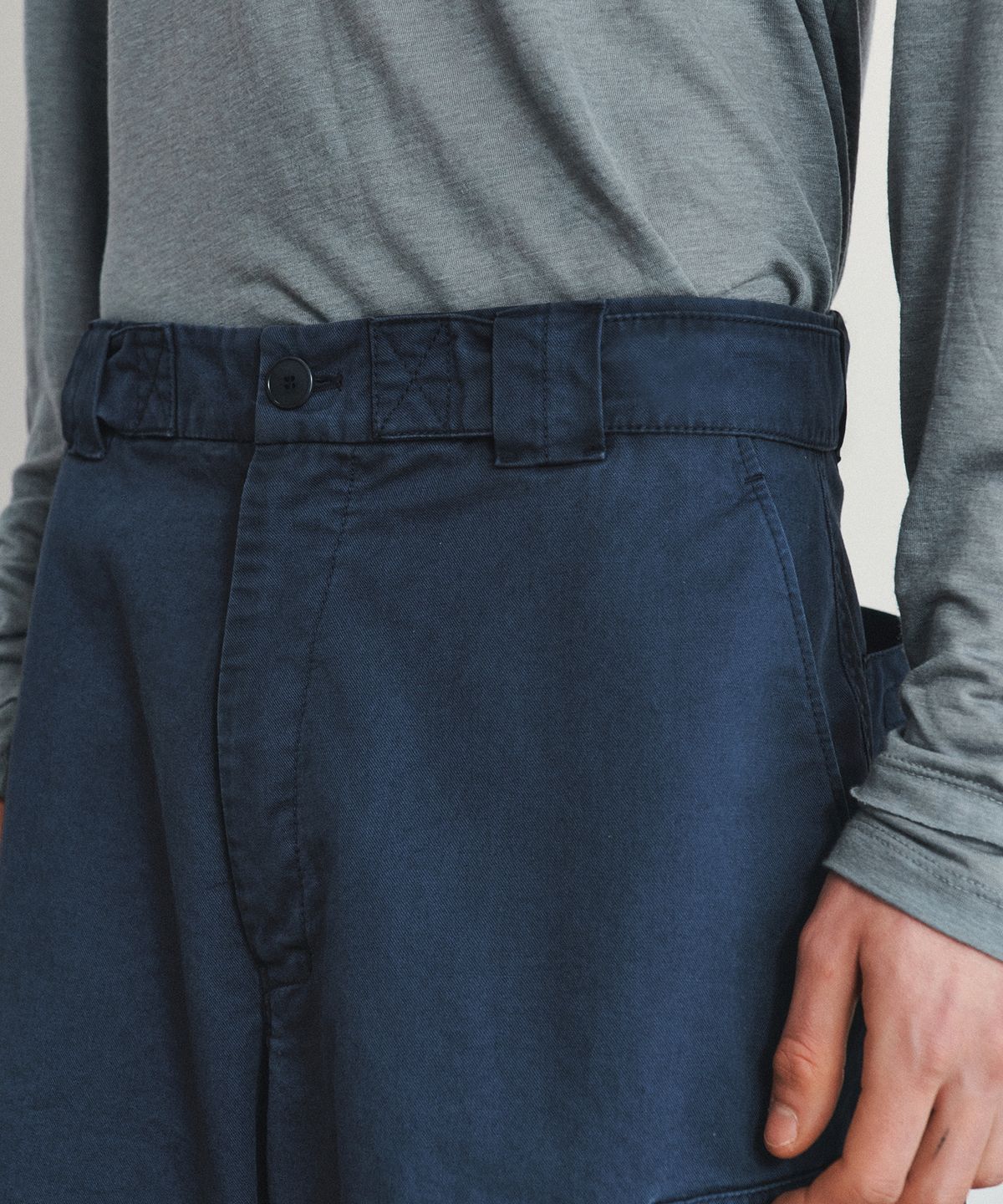 호이테(HEUTE) KAI CARGO PANTS (CLASSIC BLUE)