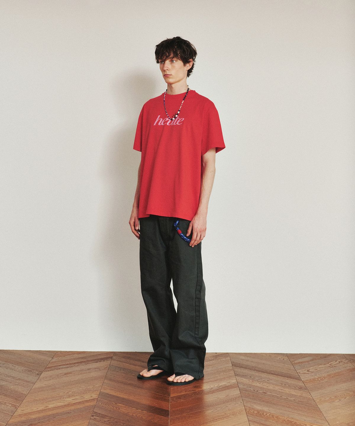 호이테(HEUTE) HEUTE STAR T-SHIRT (RED)