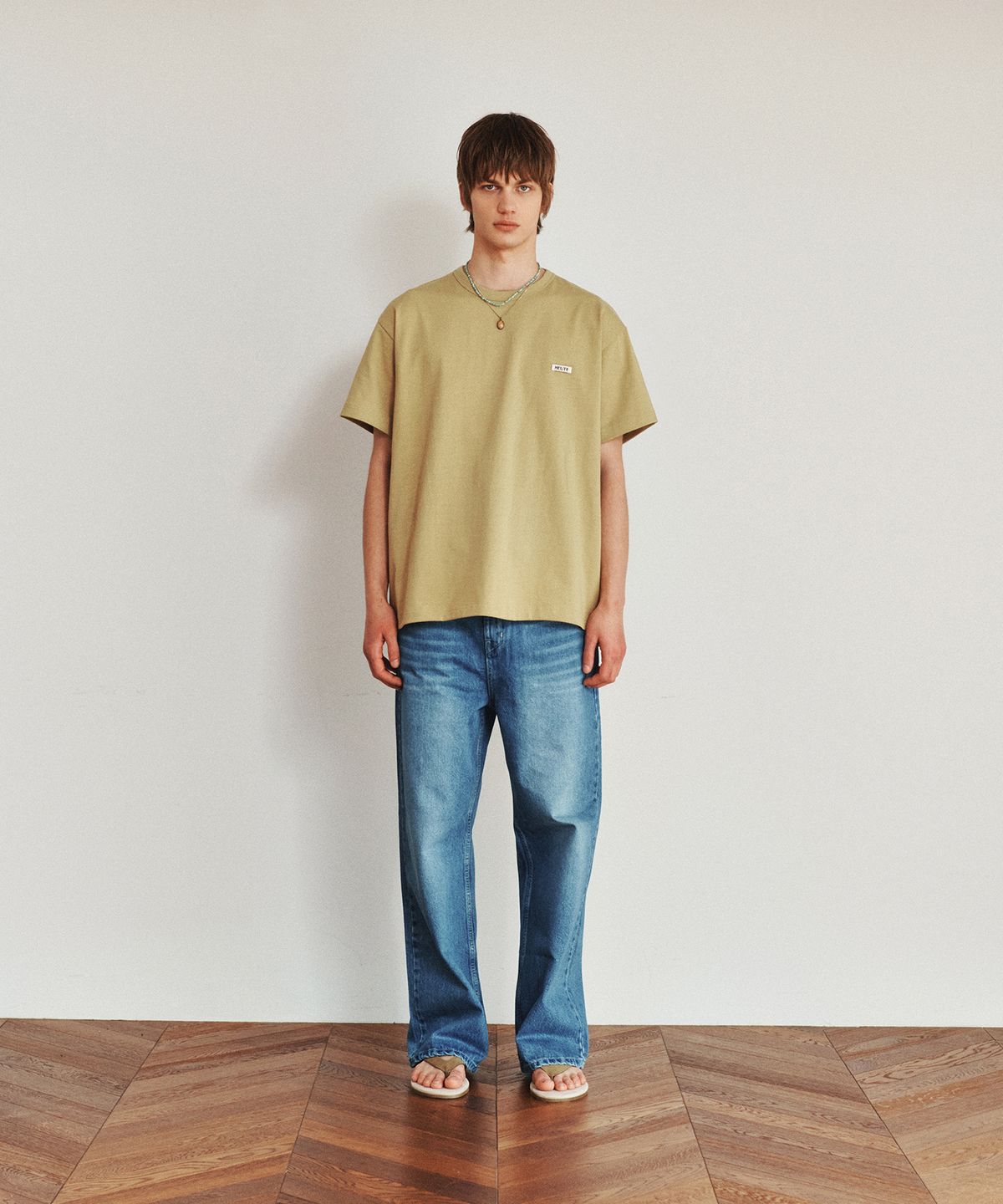 호이테(HEUTE) HEUTE T-SHIRT (TAOS TAUPE)