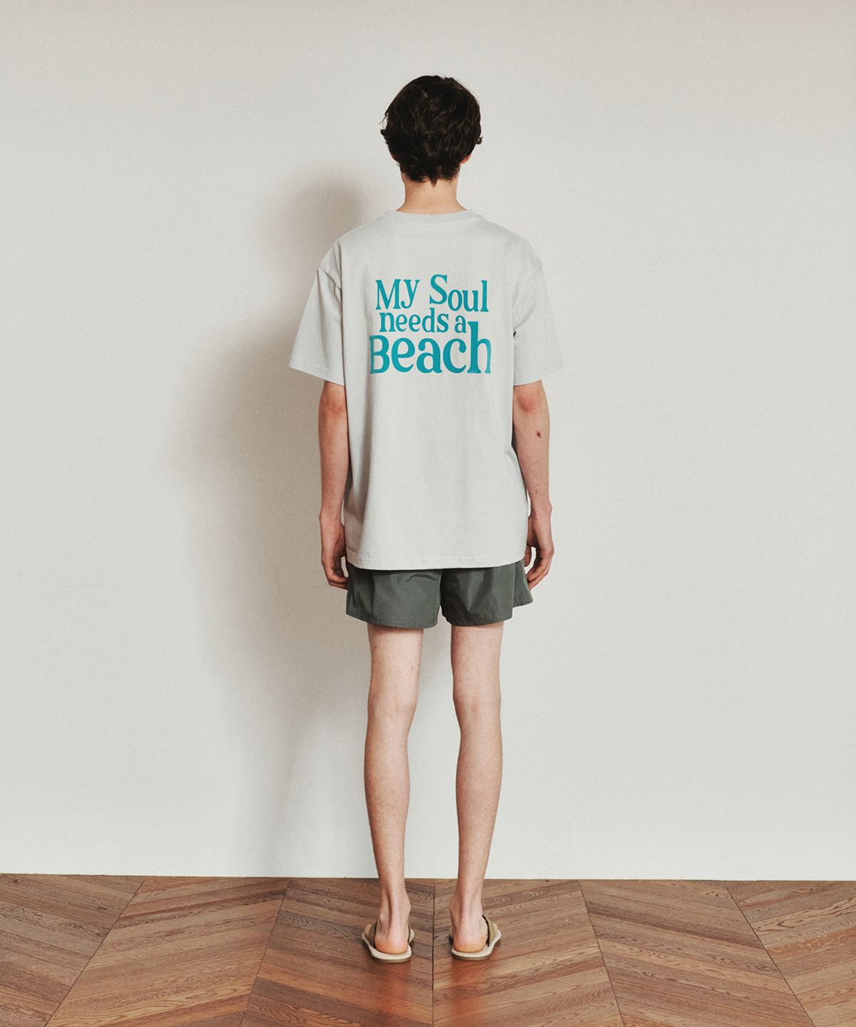 호이테(HEUTE) BEACH T-SHIRT (GREY)