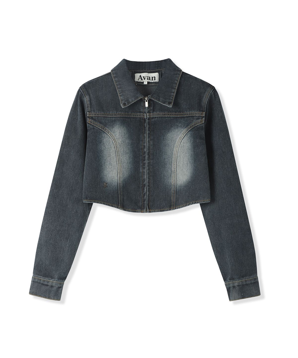 어반드레스(AVANDRESS) 1per Incised Crop Jacket - 2COL