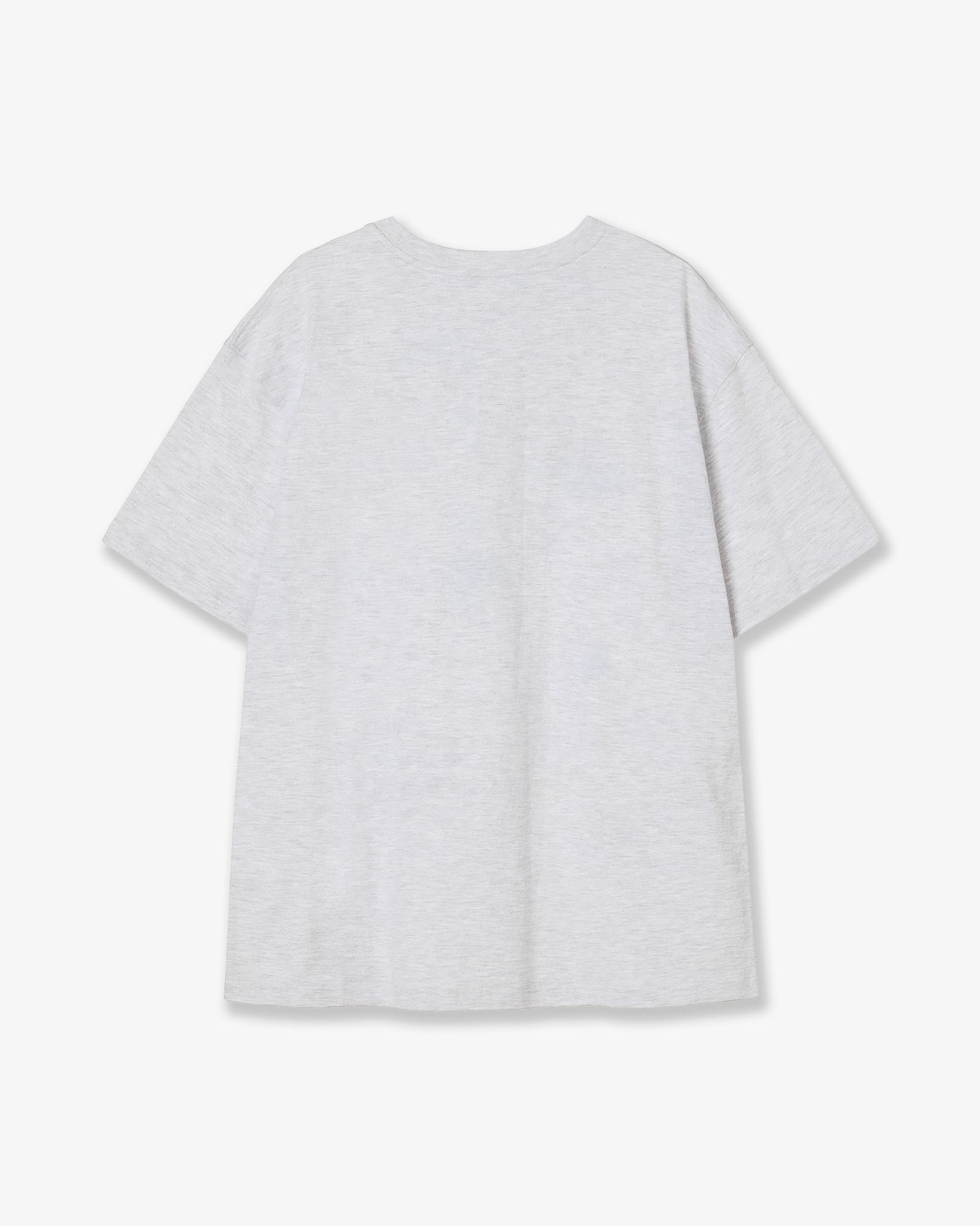 ★AEAE★ STICKER TSHIRTS [MELANGE GREY] MUSINSA | AEAE STICKER T-SHIRTS [LIGHT GREY]