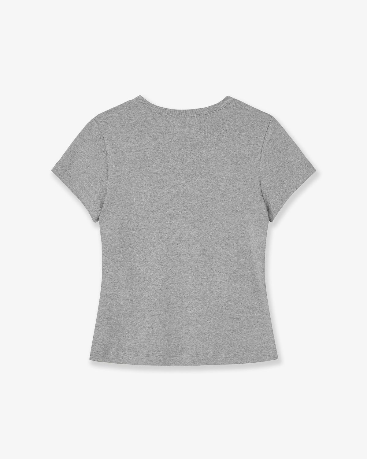 에이이에이이(AEAE) DOT SMALL LETTER TEE [MELANGE GREY]