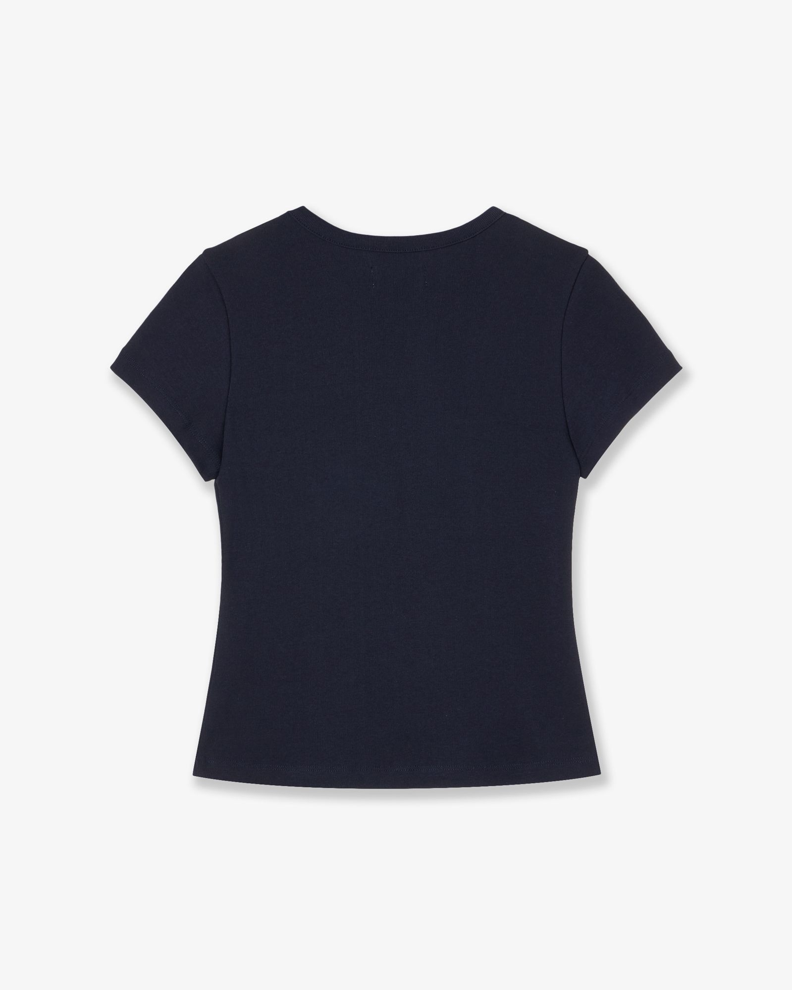 MUSINSA | AEAE DOT SMALL LETTER TEE [NAVY]