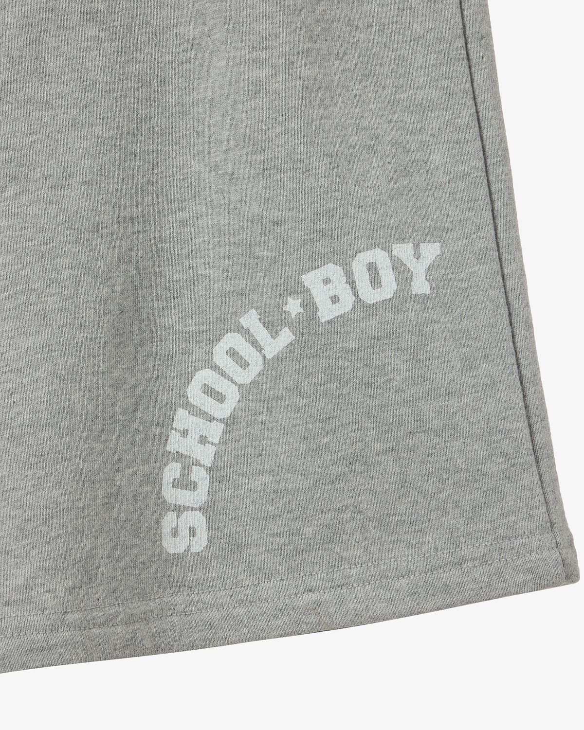 에이이에이이(AEAE) TRUNK LAYERED SWEATSHORTS [MELANGE GREY]