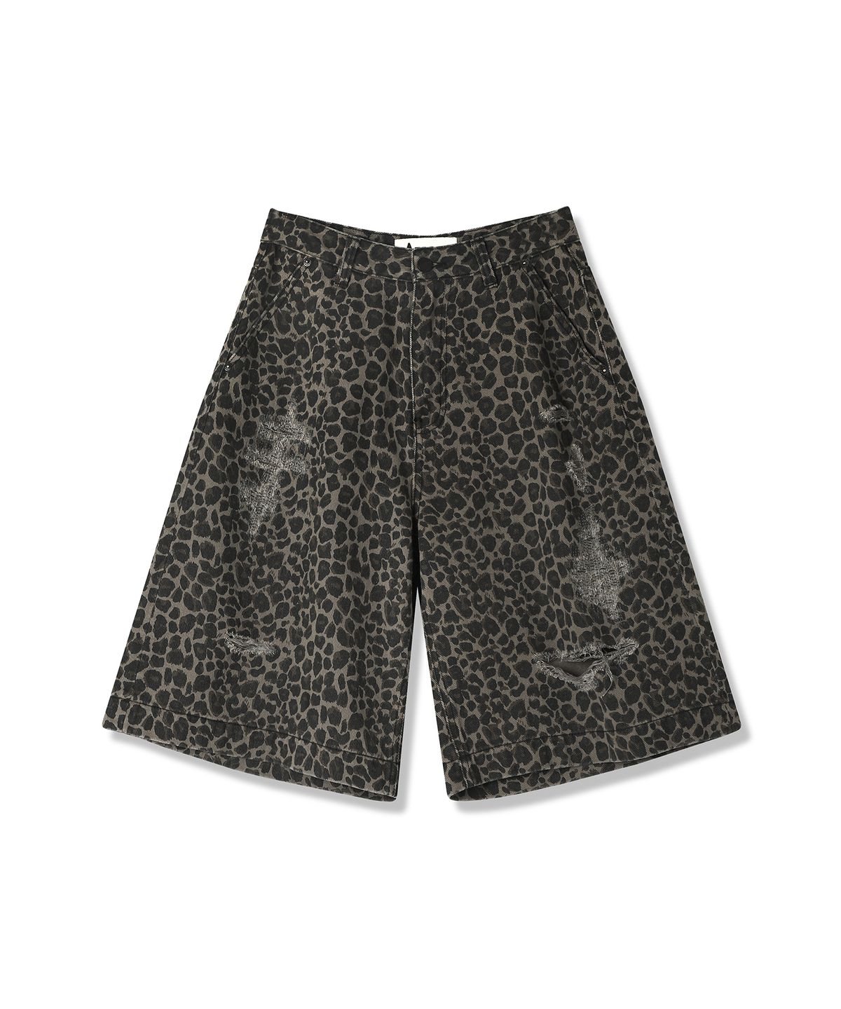어반드레스(AVANDRESS) Leopard Bermuda Pants