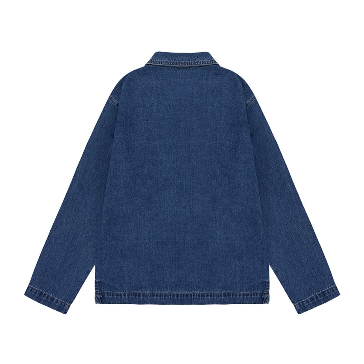 이피티(EPT) PATCH POCKET DENIM SHIRT (BLUE)