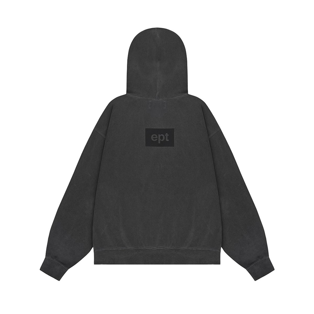 이피티(EPT) SEL PIGMENT DYED HOOD ZIP UP (CHARCOAL)