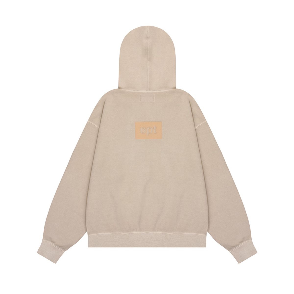 이피티(EPT) SEL PIGMENT DYED HOOD ZIP UP (BEIGE)