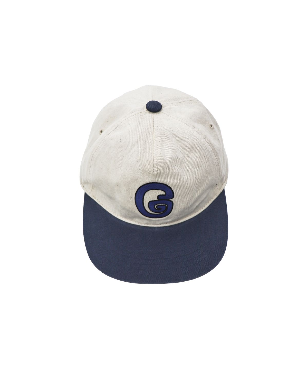 1011갤러리(1011 GALLERY) G Logo Ball Cap - Cream/Navy