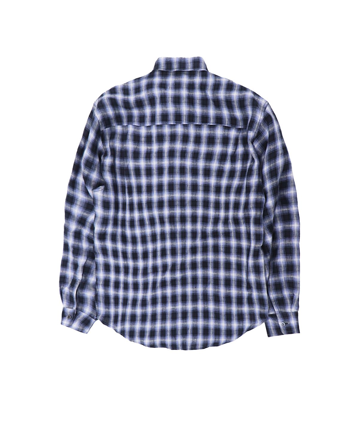 1011갤러리(1011 GALLERY) G Logo Check Shirts - Blue