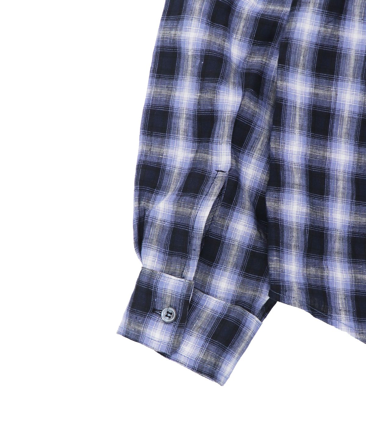 1011갤러리(1011 GALLERY) G Logo Check Shirts - Blue