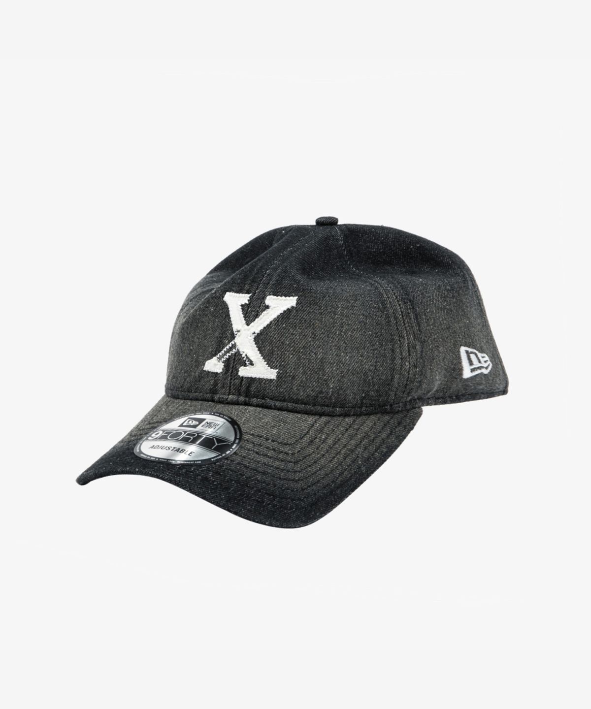 뉴에라(NEW ERA) 940UNST NE × XORDINARY WASHED DENIM BLK