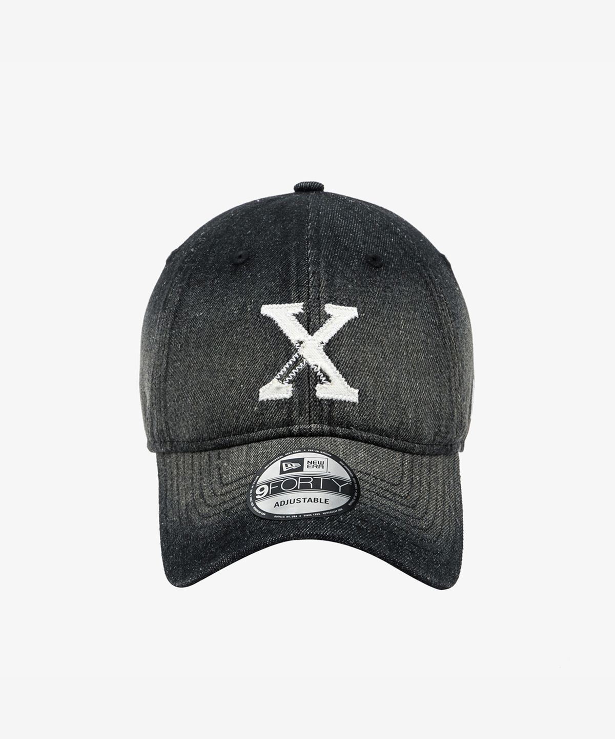 뉴에라(NEW ERA) 940UNST NE × XORDINARY WASHED DENIM BLK