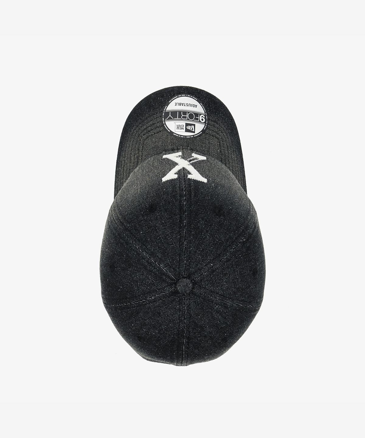 뉴에라(NEW ERA) 940UNST NE × XORDINARY WASHED DENIM BLK