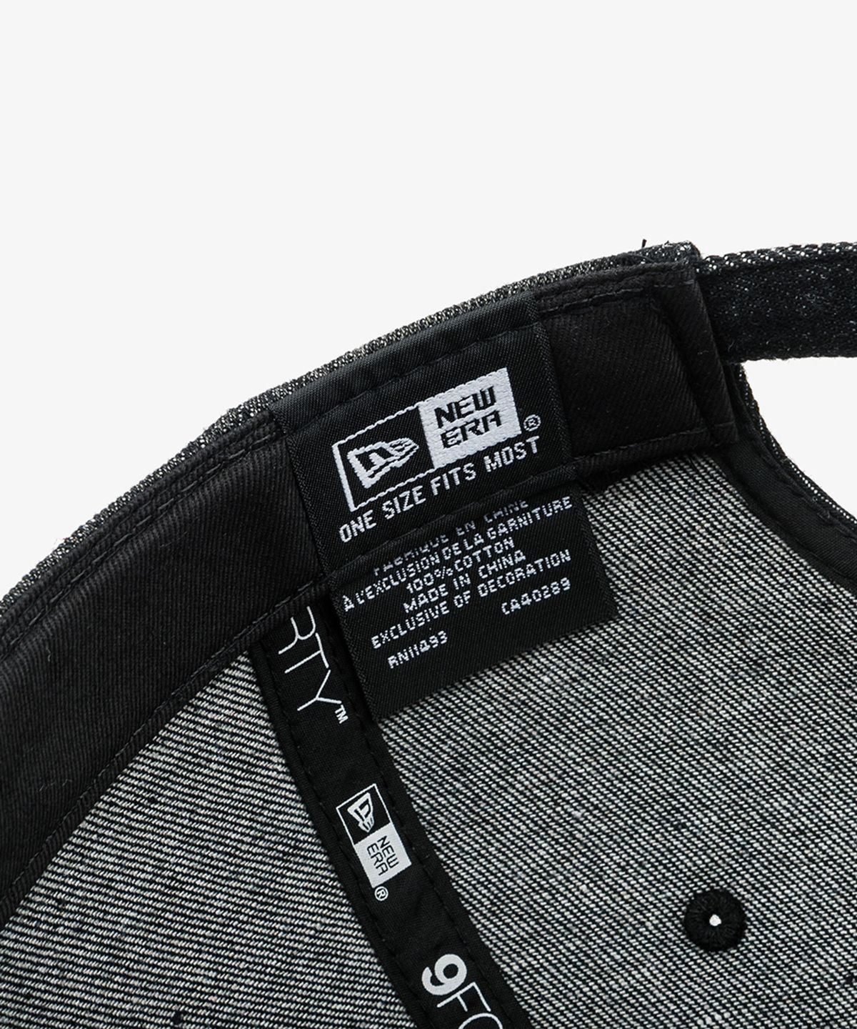 뉴에라(NEW ERA) 940UNST NE × XORDINARY WASHED DENIM BLK