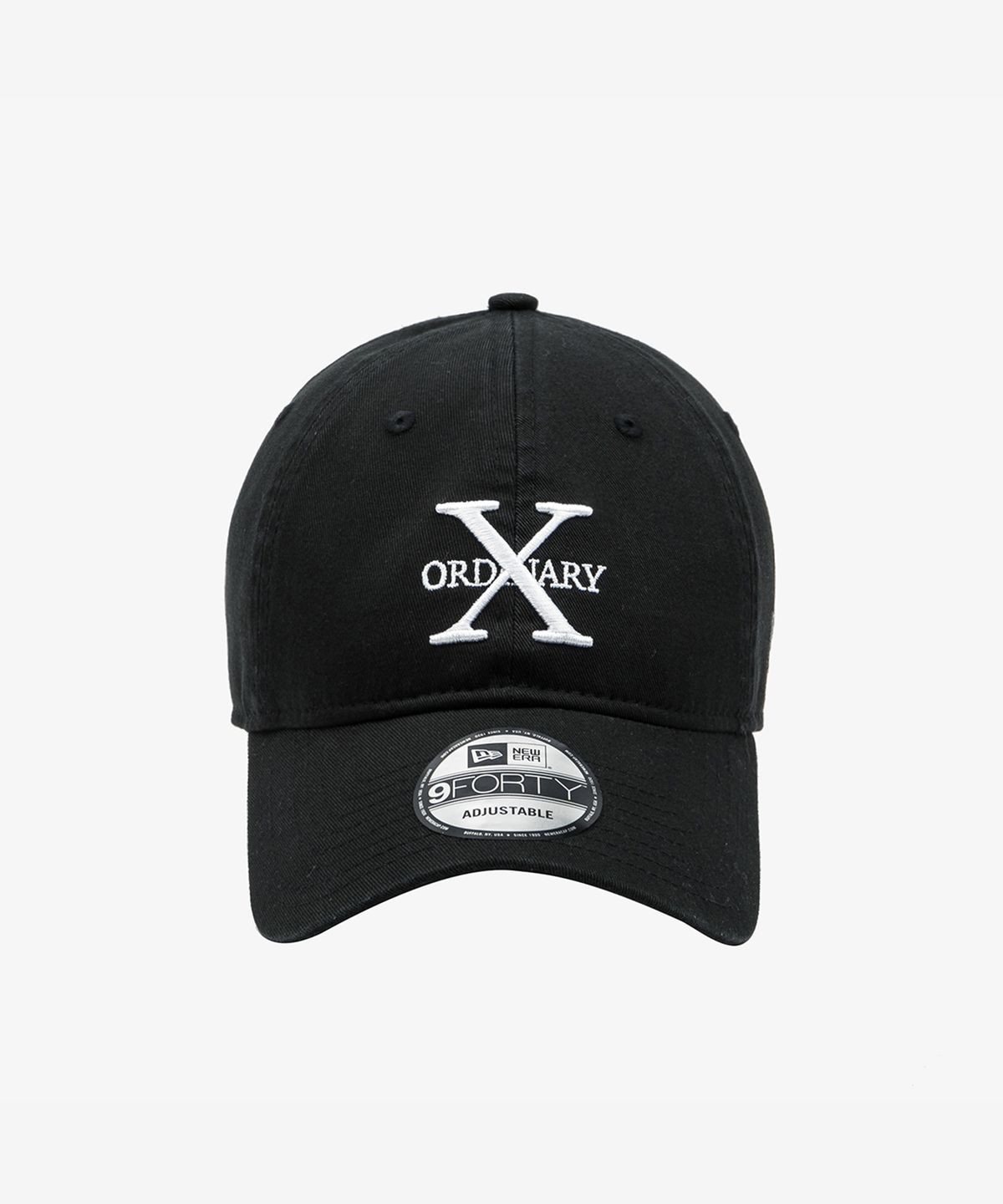 뉴에라(NEW ERA) 940UNST NE × XORDINARY BASIC BLK