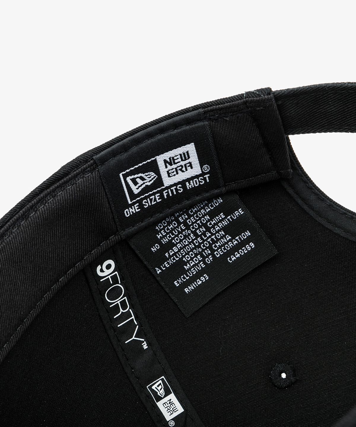뉴에라(NEW ERA) 940UNST NE × XORDINARY BASIC BLK