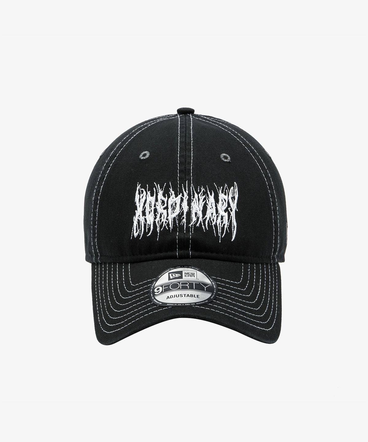 뉴에라(NEW ERA) 940UNST NE × XORDINARY BASIC 2 BLK