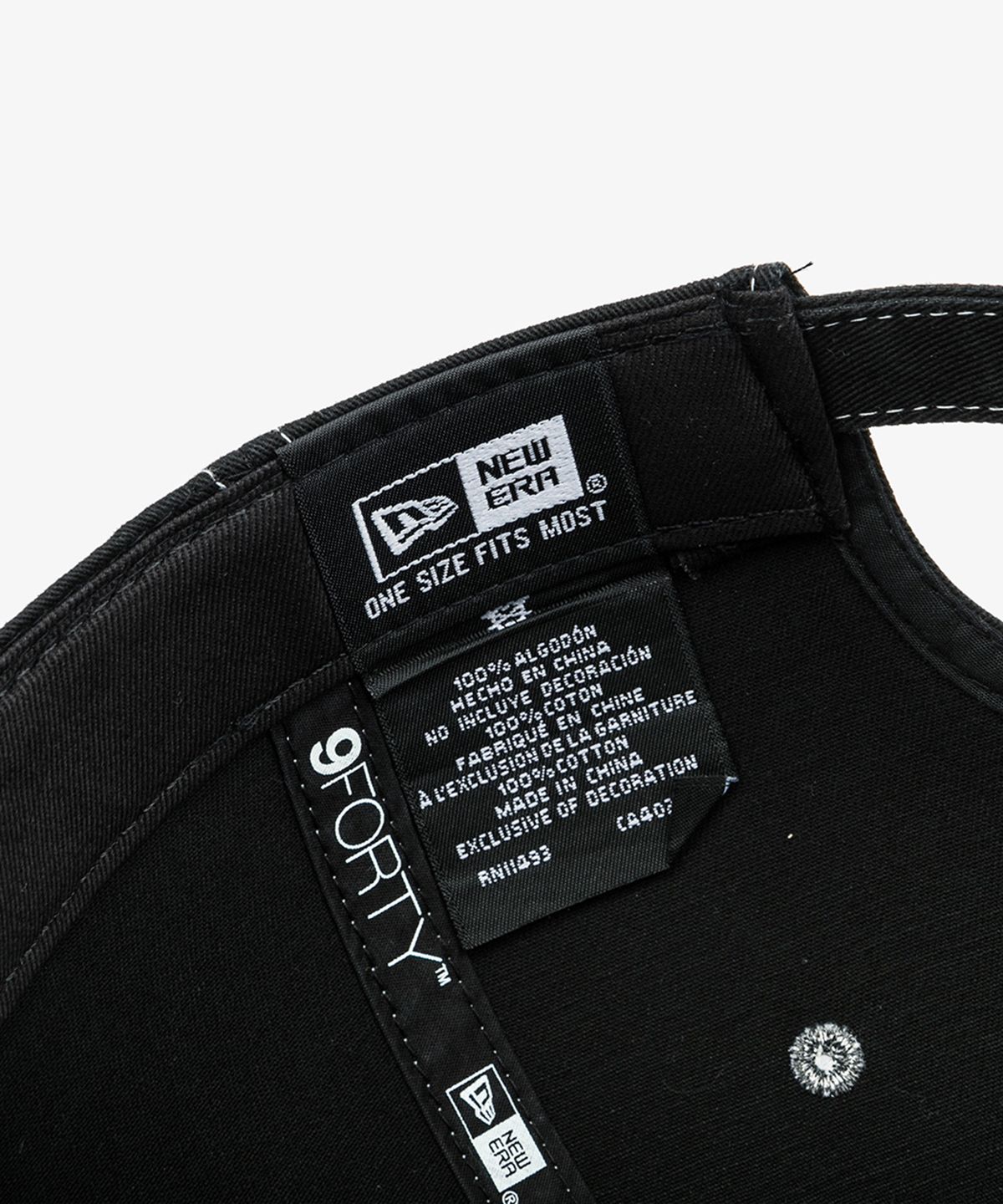 뉴에라(NEW ERA) 940UNST NE × XORDINARY BASIC 2 BLK
