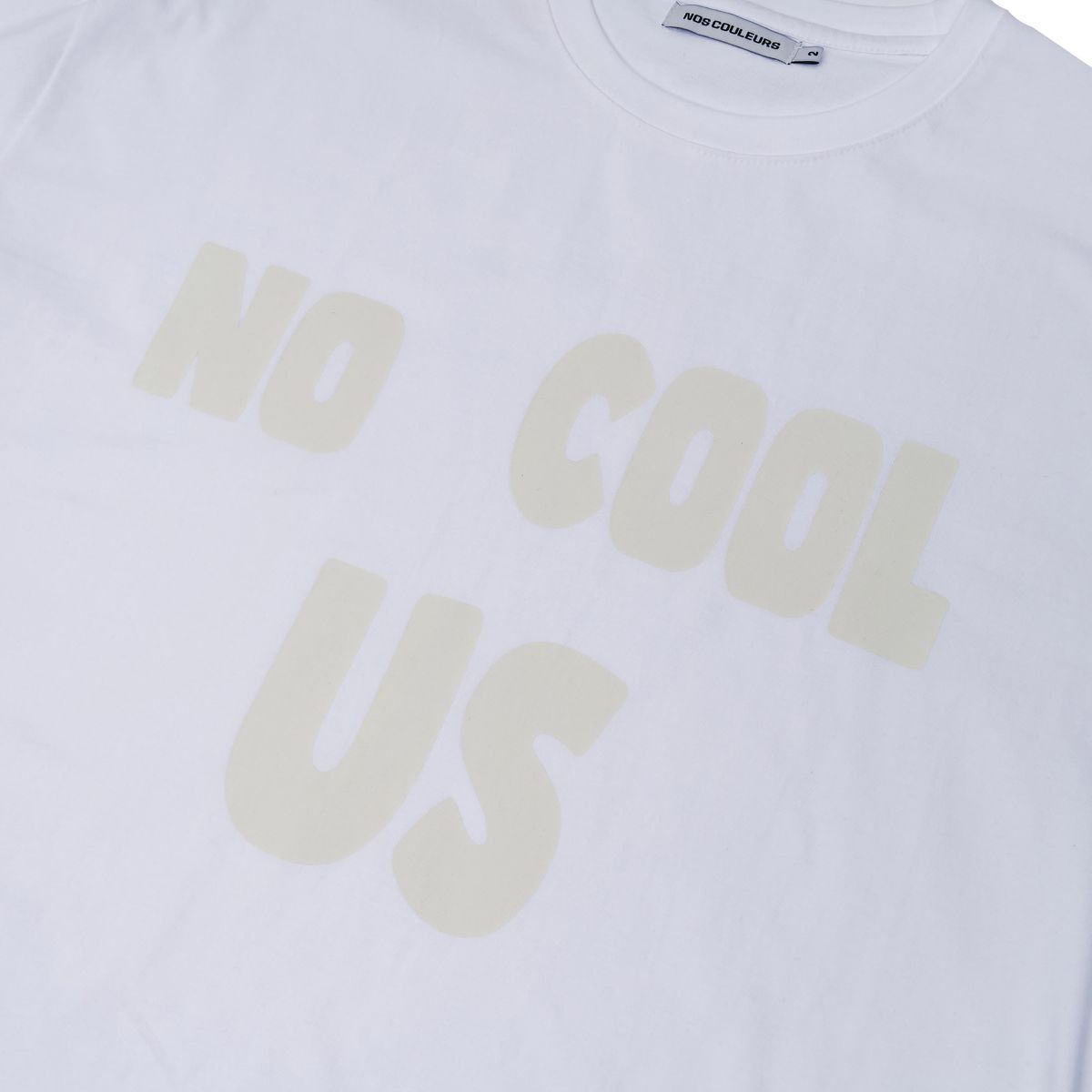노쿨러스(NOSCOULEURS) NO COOL US LONG SLEEVE WHITE