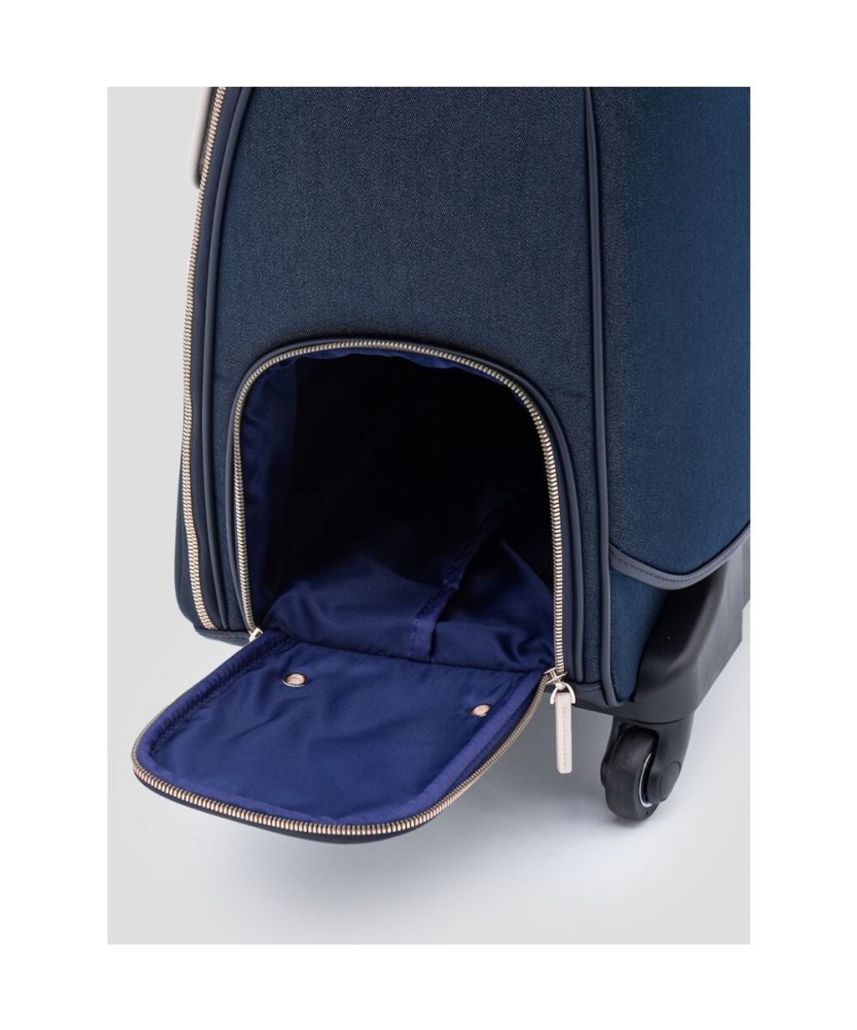 빈폴 액세서리(BEANPOLE ACCESSORY) 여성 벨 트롤리 보스턴백 - 네이비