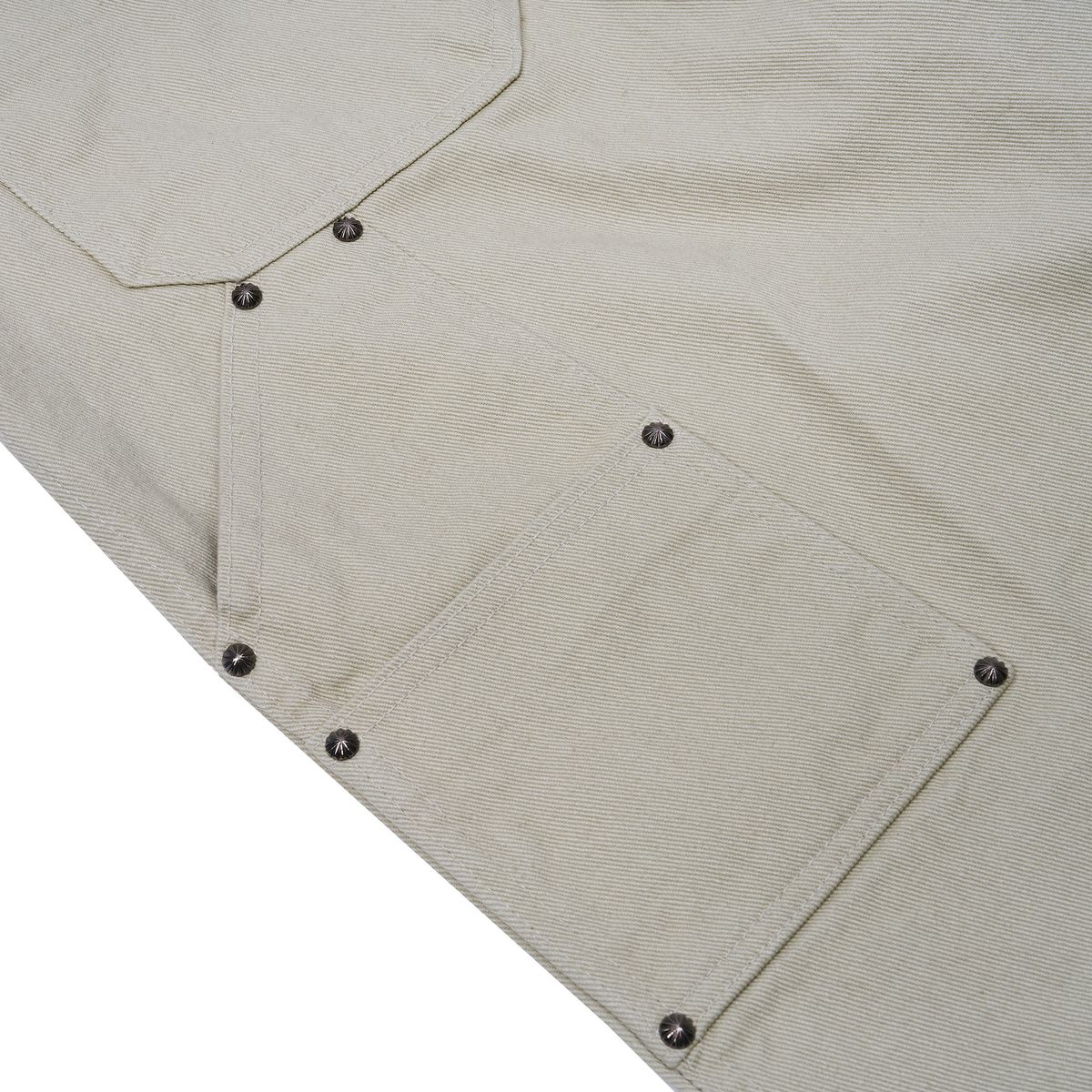 노쿨러스(NOSCOULEURS) SLASH CROP PANTS CREAM