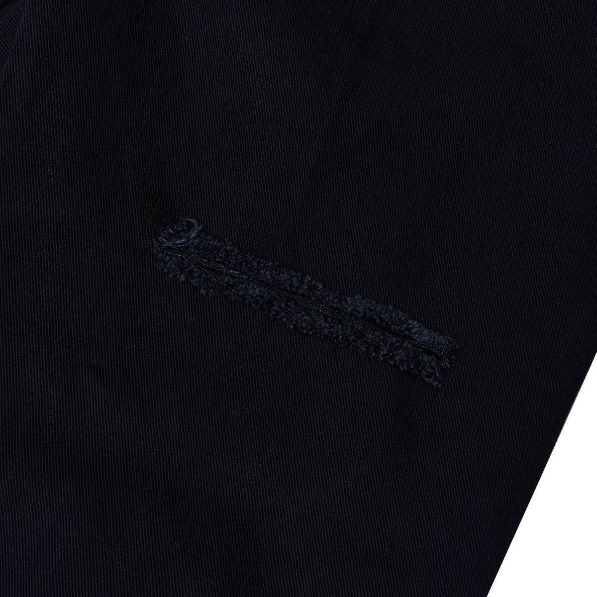 노쿨러스(NOSCOULEURS) SLASH CROP PANTS BLACK