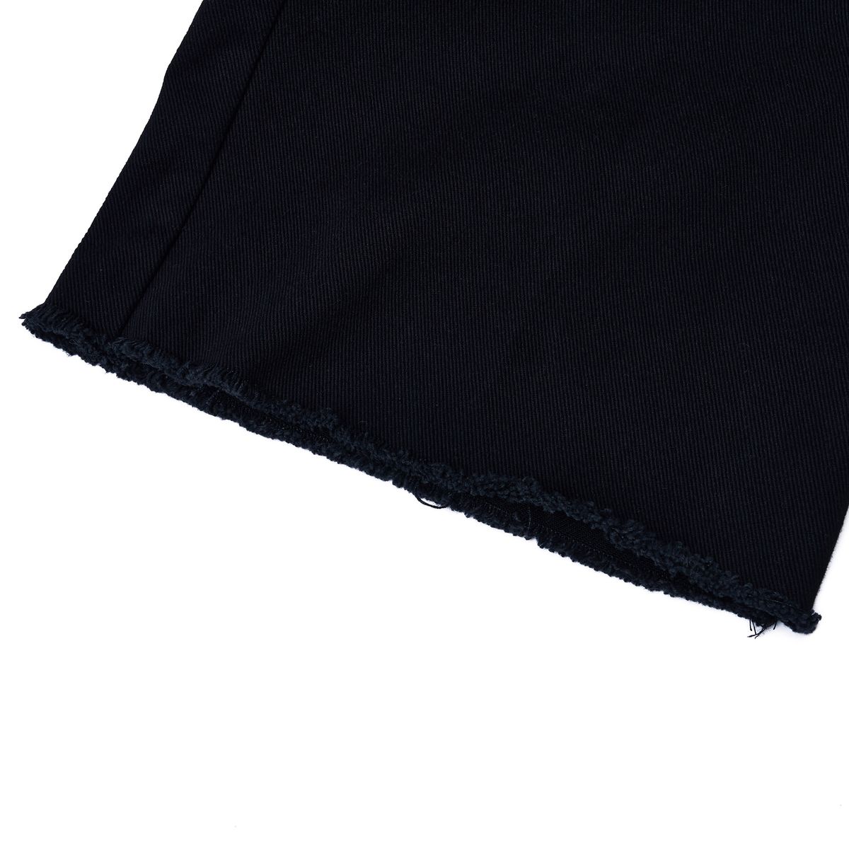 노쿨러스(NOSCOULEURS) SLASH CROP PANTS BLACK