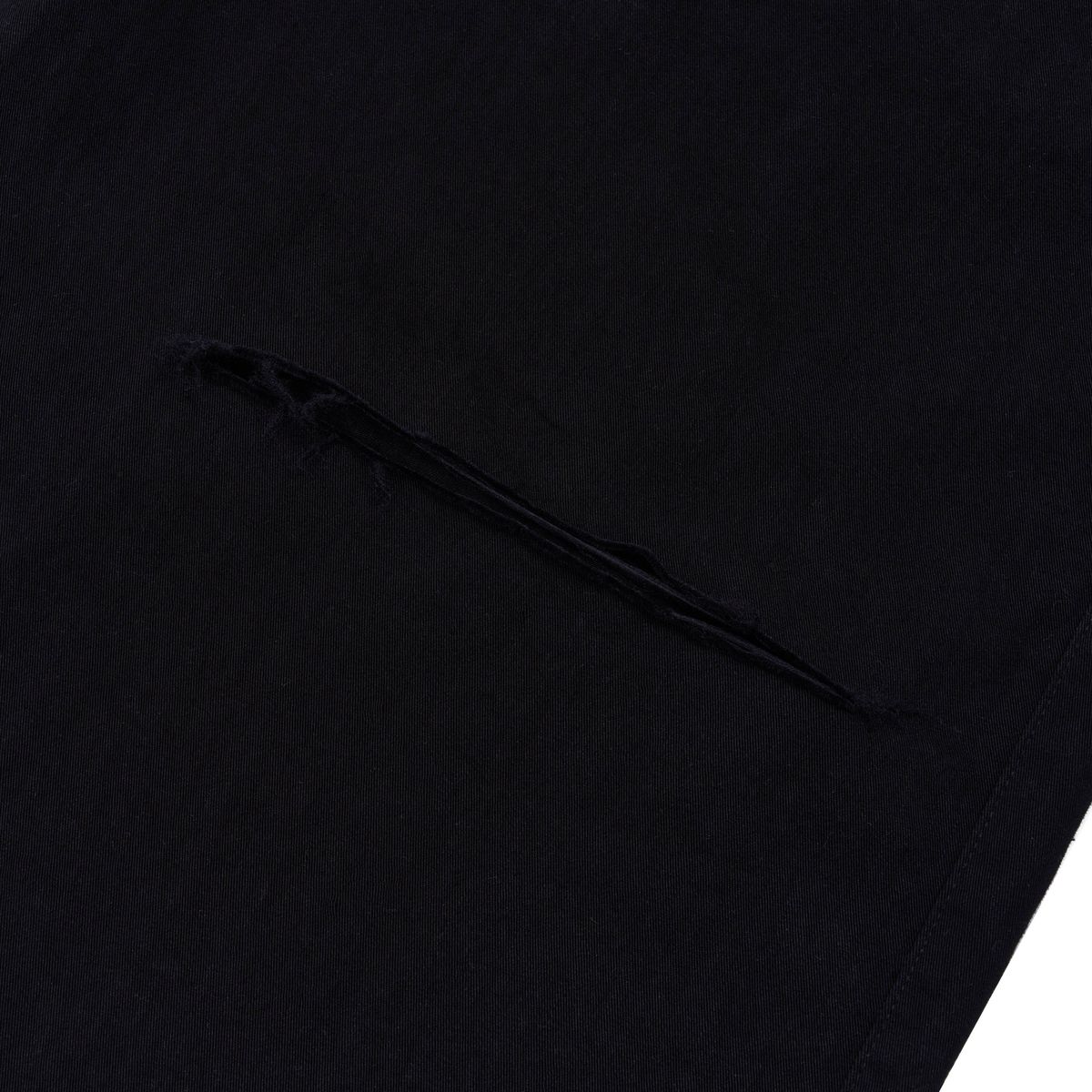 노쿨러스(NOSCOULEURS) SLASH CHINO PANTS BLACK