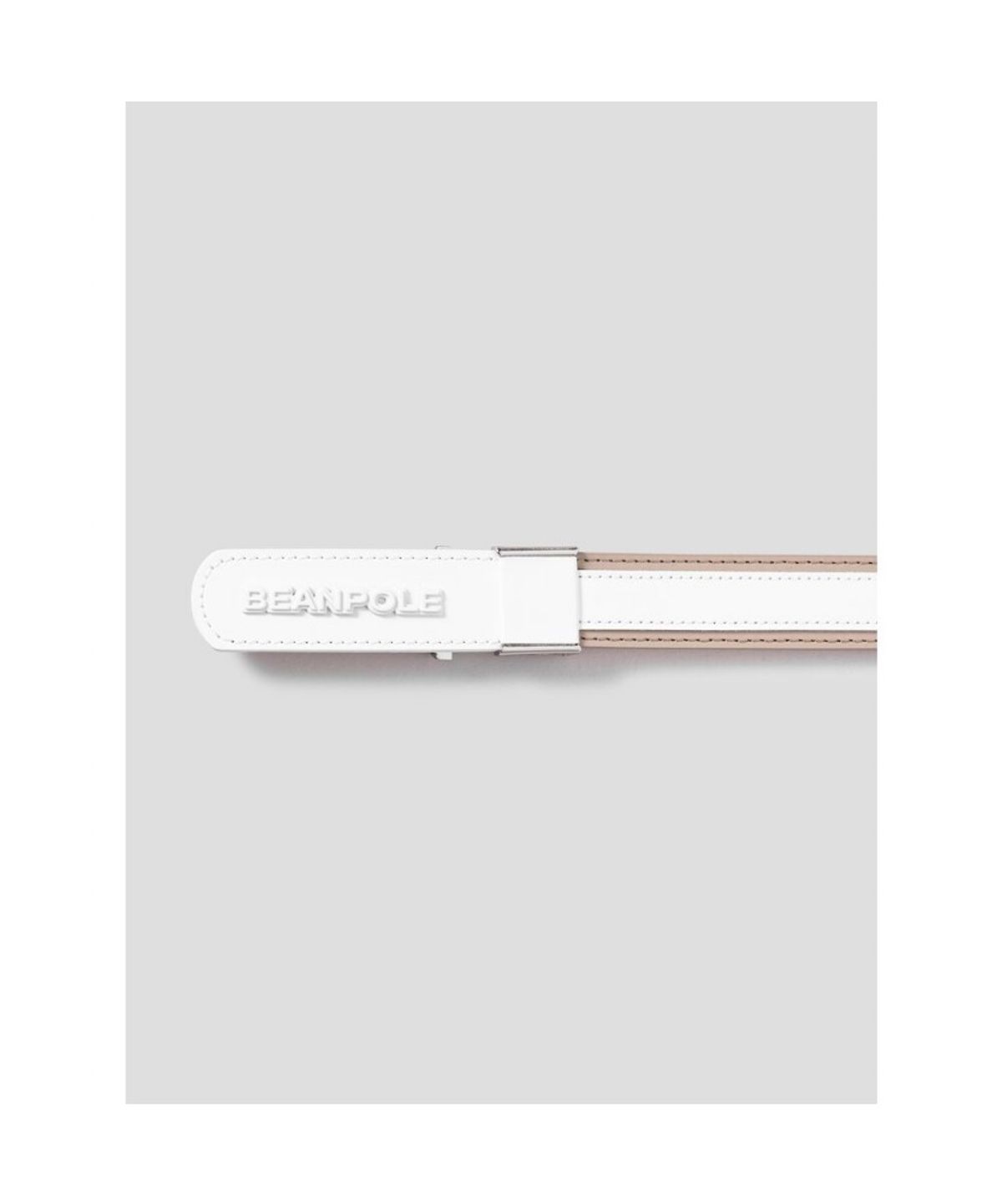 빈폴 액세서리(BEANPOLE ACCESSORY) 골프 여성 슬림 촉 벨트 - 화이트