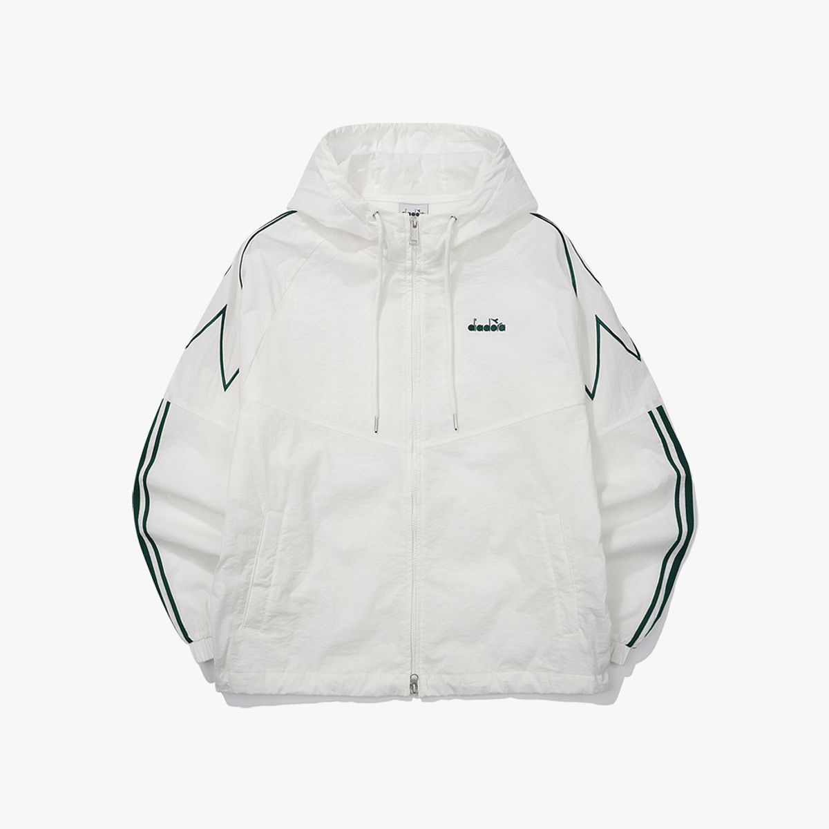 디아도라(diadora) 벤토 후드 자켓 OFF WHITE