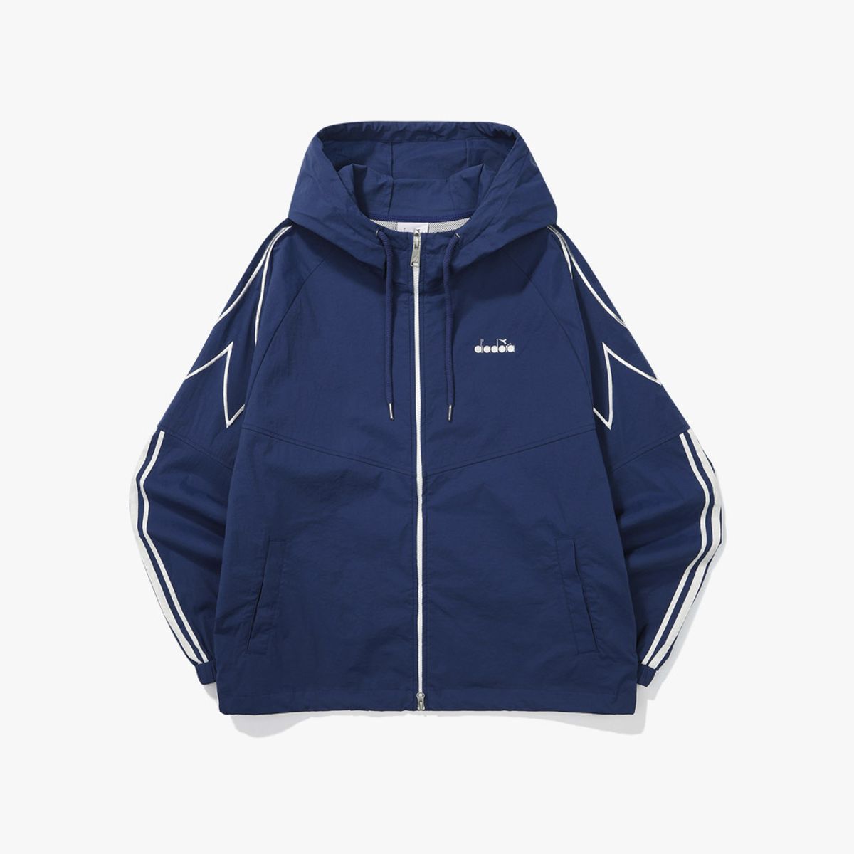 디아도라(diadora) 벤토 후드 자켓 BLUE