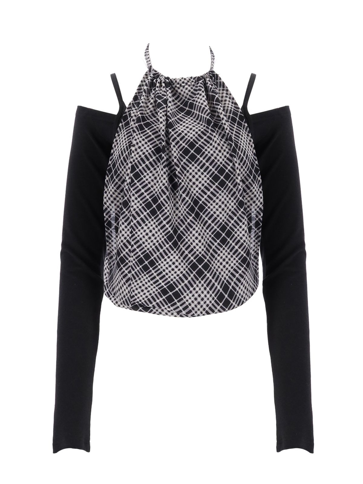 쎄쎄쎄(SETSETSET) TRANSFORM LAYERED TEE (BLACK)