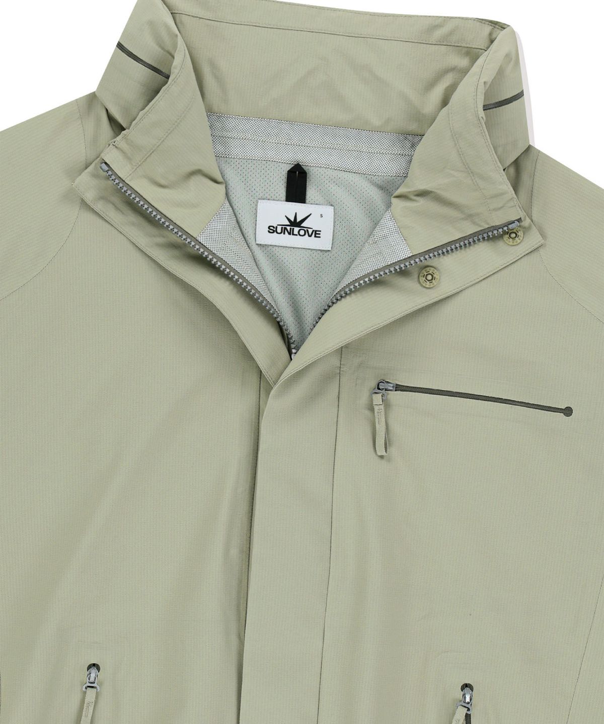 썬러브투어(SUNLOVETOUR) PERTEX® Total Shell Jacket Light Sage