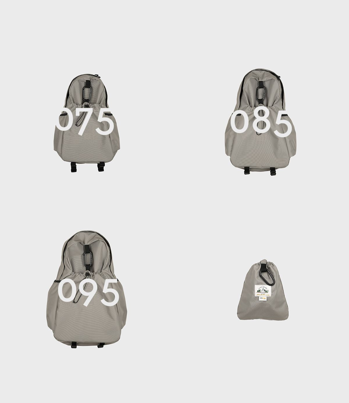 에메모가든(MMOGARDEN) mmo backpack nylon cordura eco / gray