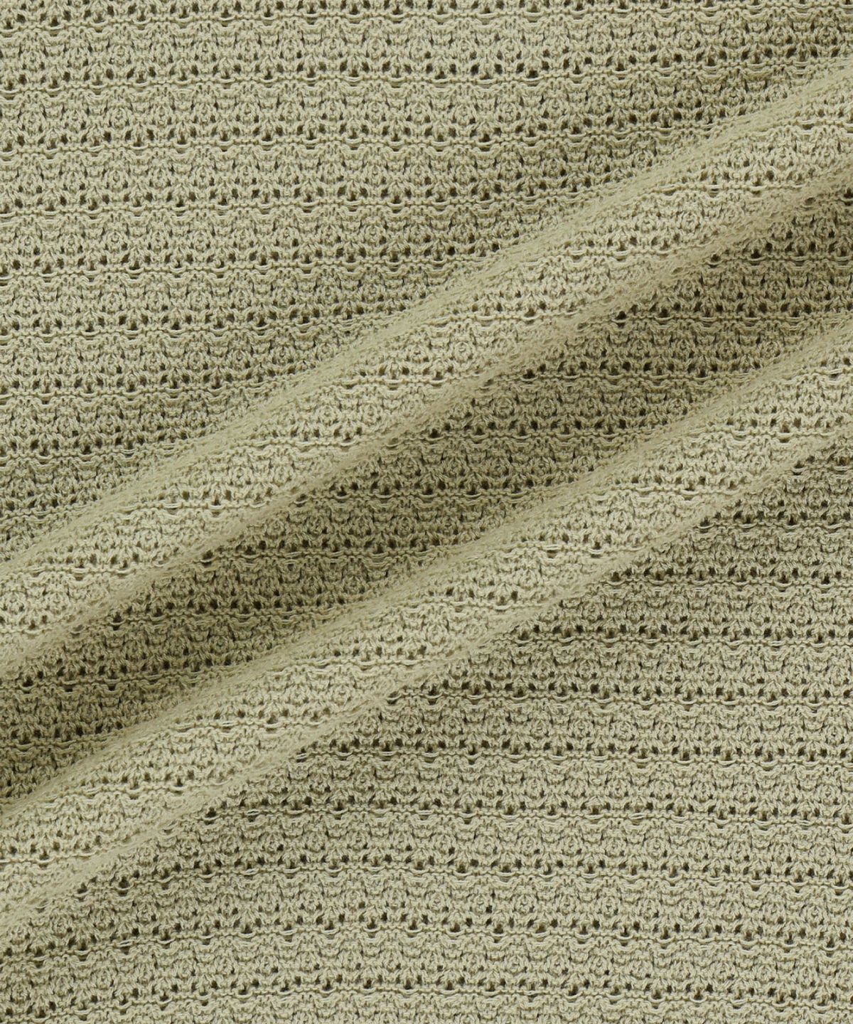 썬러브투어(SUNLOVETOUR) Border Crochet Knit Polo Beige