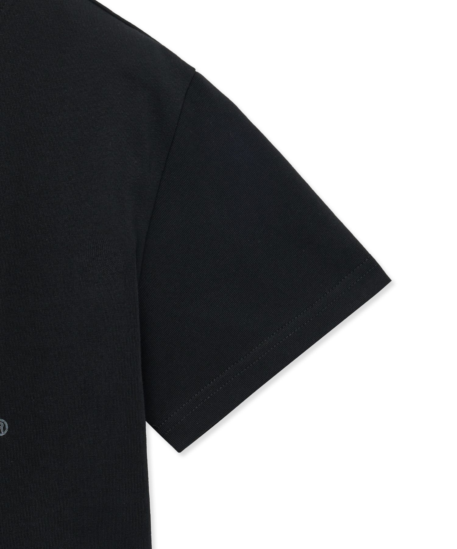 MUSINSA | YALE Women's Vintage Dan Short Sleeve T-Shirt_Black