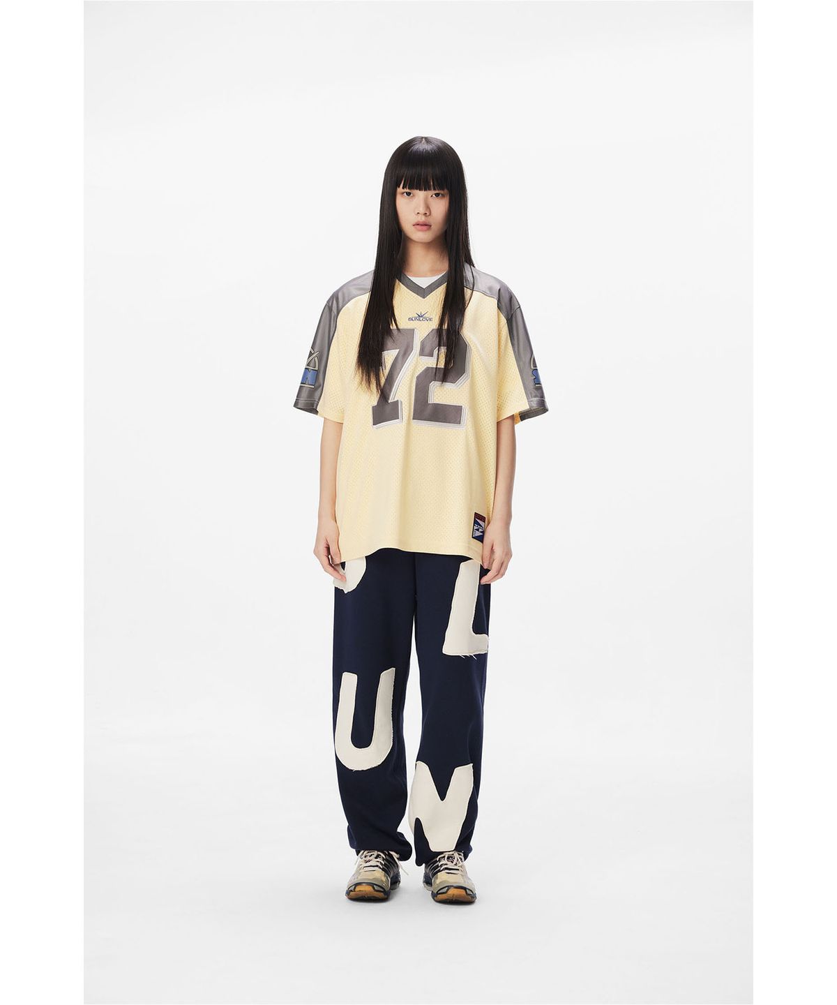 썬러브투어(SUNLOVETOUR) SUN Sport Mesh Tee Yellow