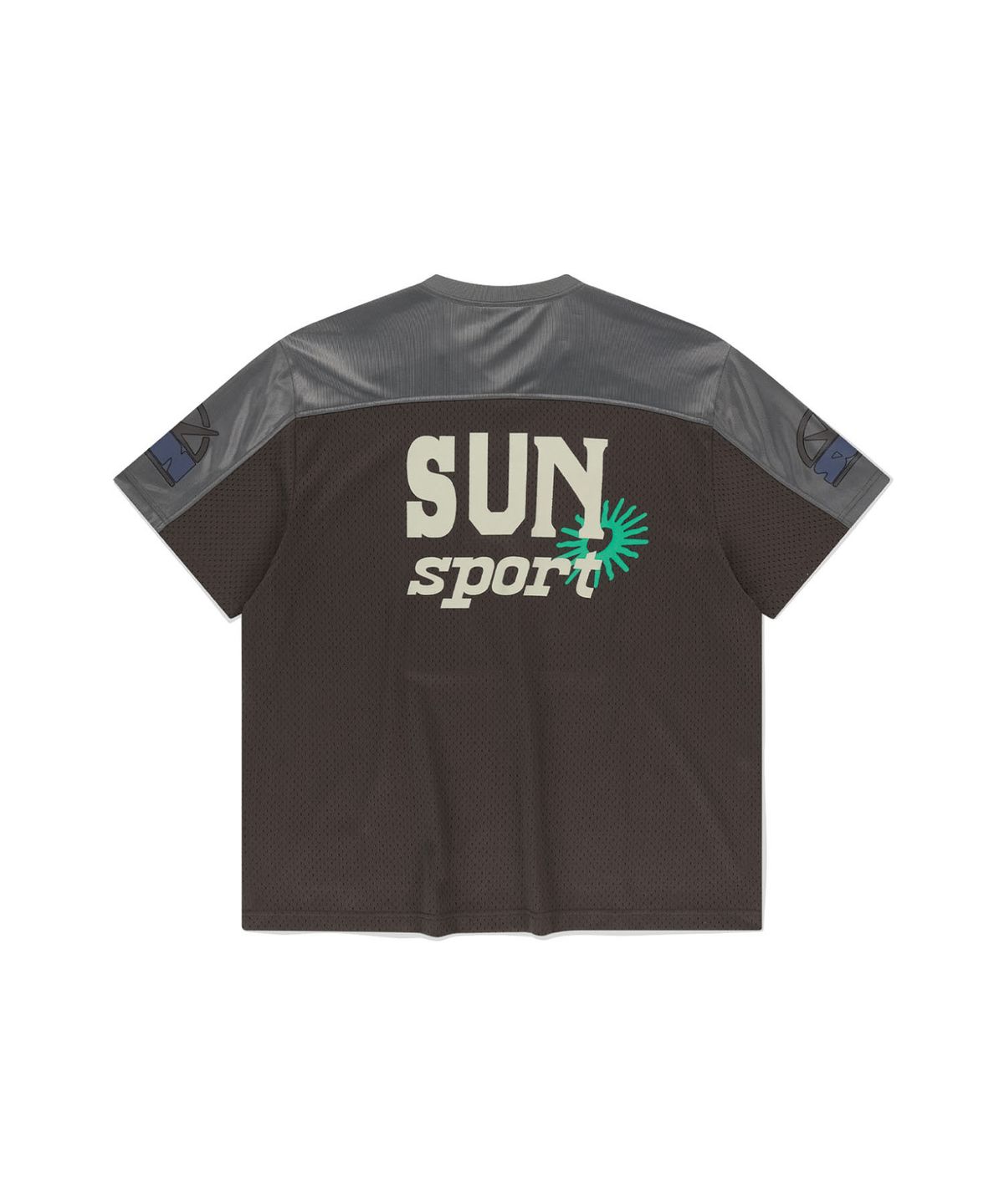 썬러브투어(SUNLOVETOUR) SUN Sport Mesh Tee Brown