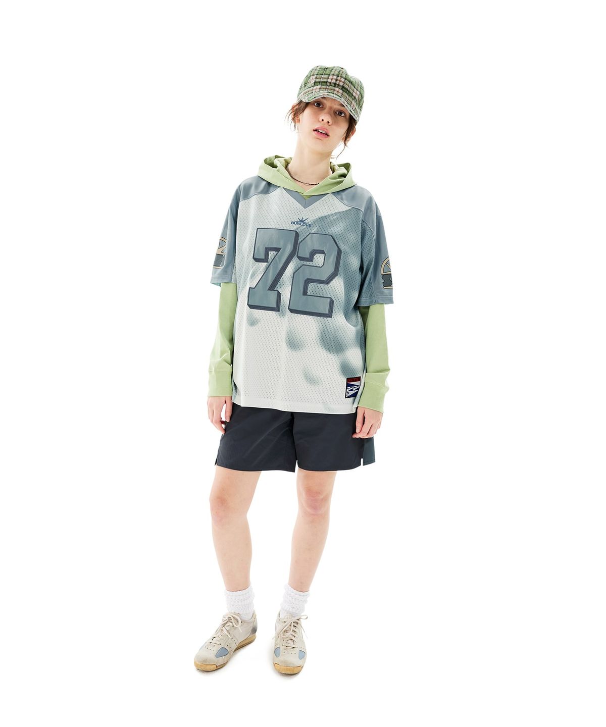썬러브투어(SUNLOVETOUR) SUN Sport Mesh Tee White