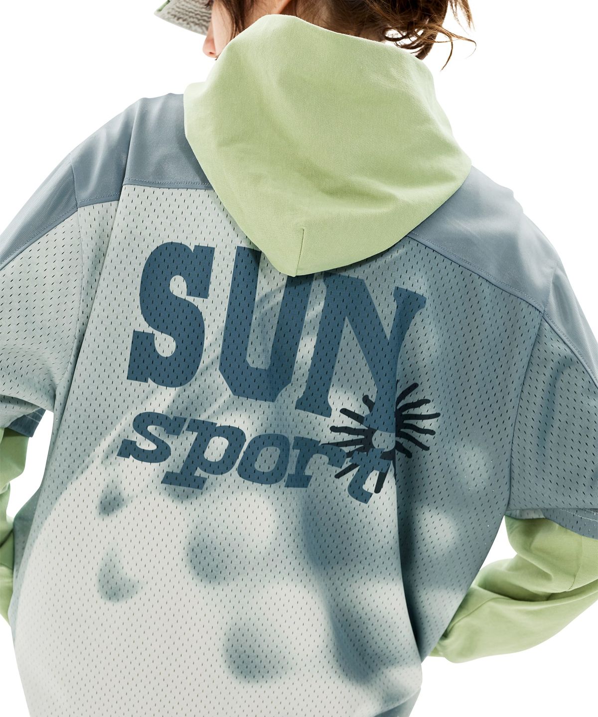 썬러브투어(SUNLOVETOUR) SUN Sport Mesh Tee White