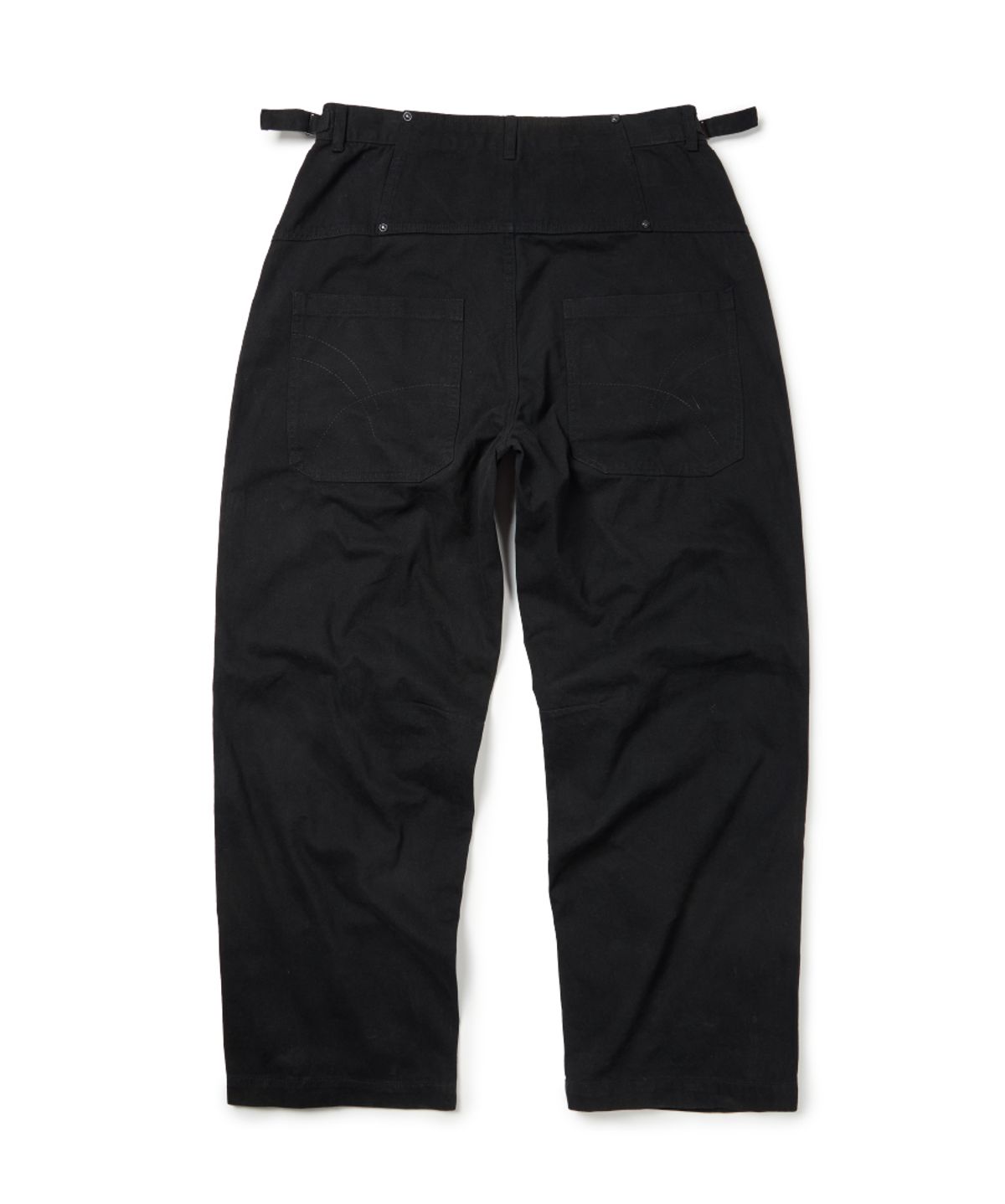 이티씨이(ETCE) VELVET DOUBLE KNEE PANTS 2.0 (BLACK)