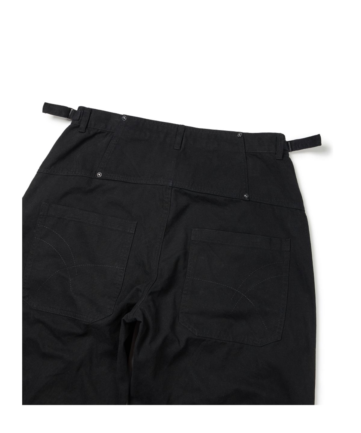 이티씨이(ETCE) VELVET DOUBLE KNEE PANTS 2.0 (BLACK)