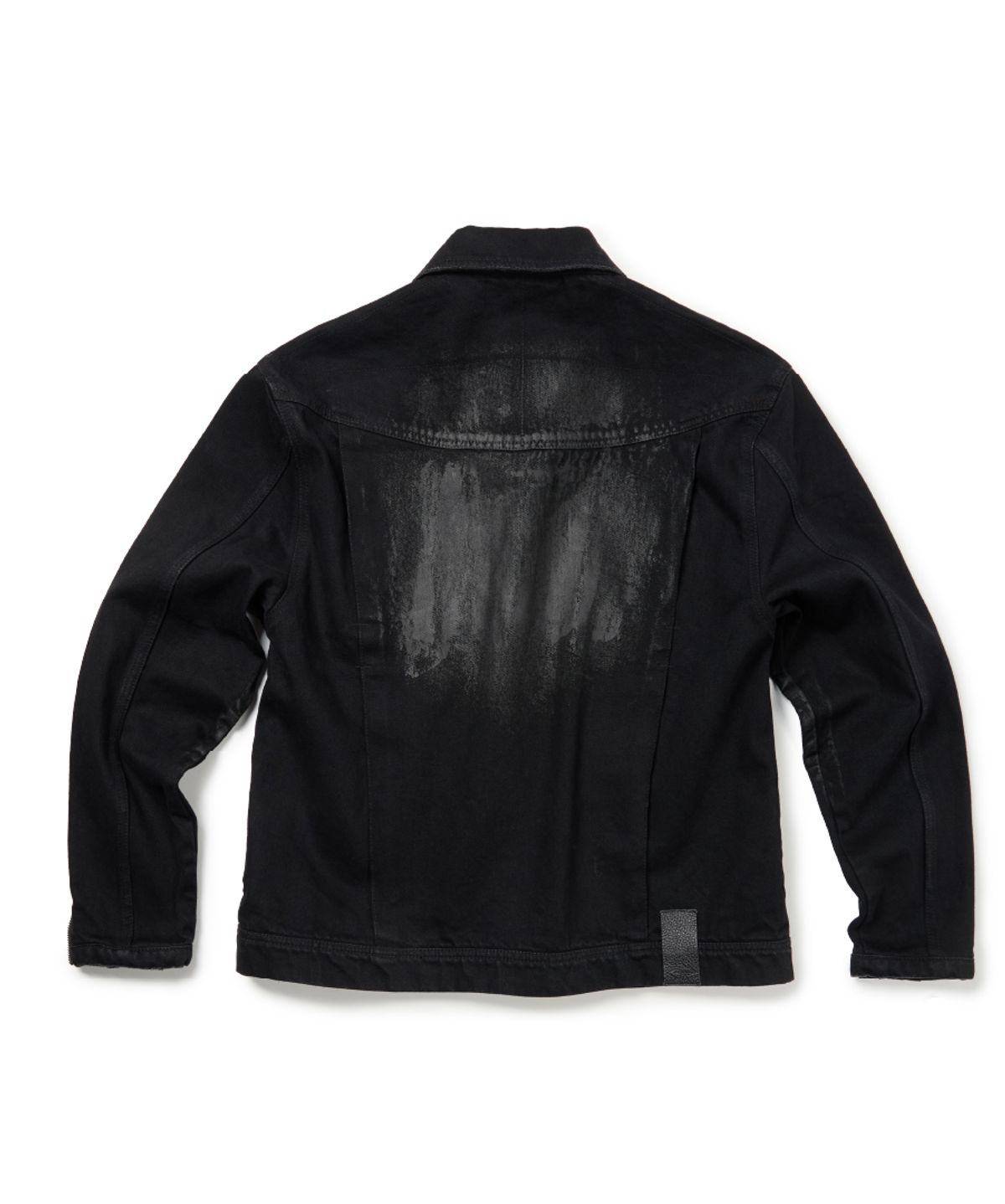 이티씨이(ETCE) KENDRICK TRUCKER JACKET (COATED BLACK)